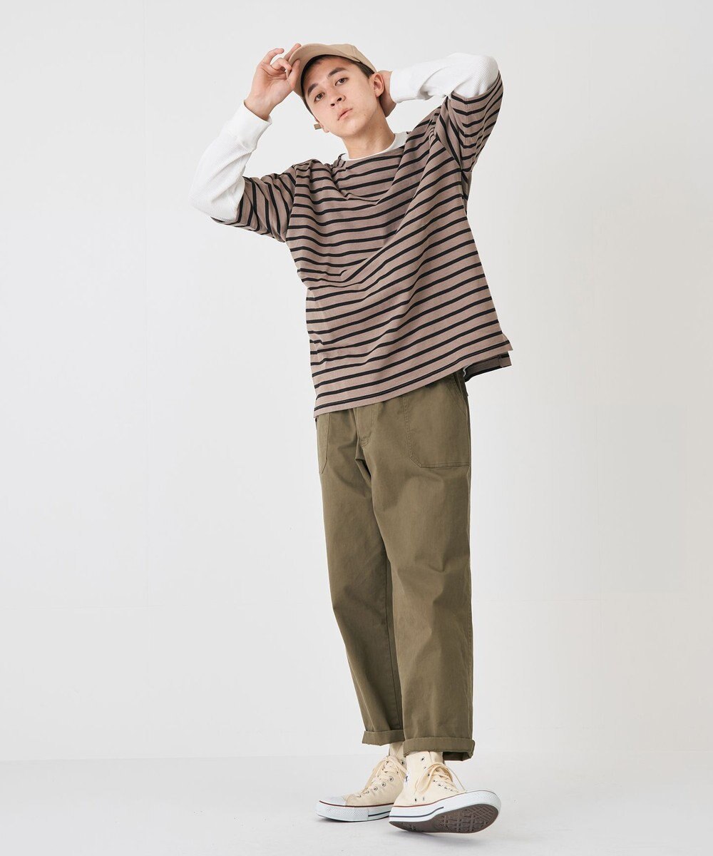 J.PRESS YORK STREET 【UNISEX】天竺ボーダーTシャツ 