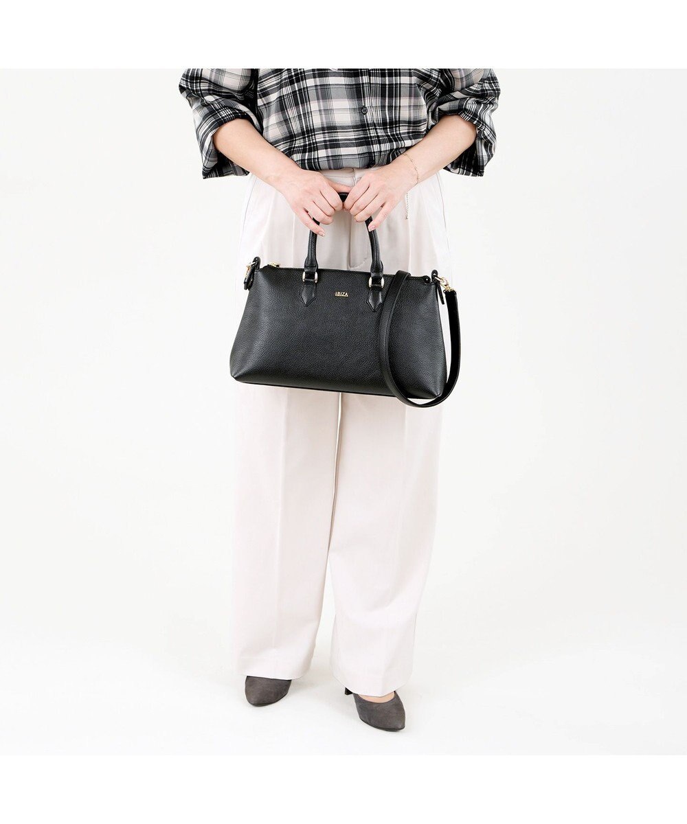 IBIZA アクセソリオ　牛革　2WAYバッグ 