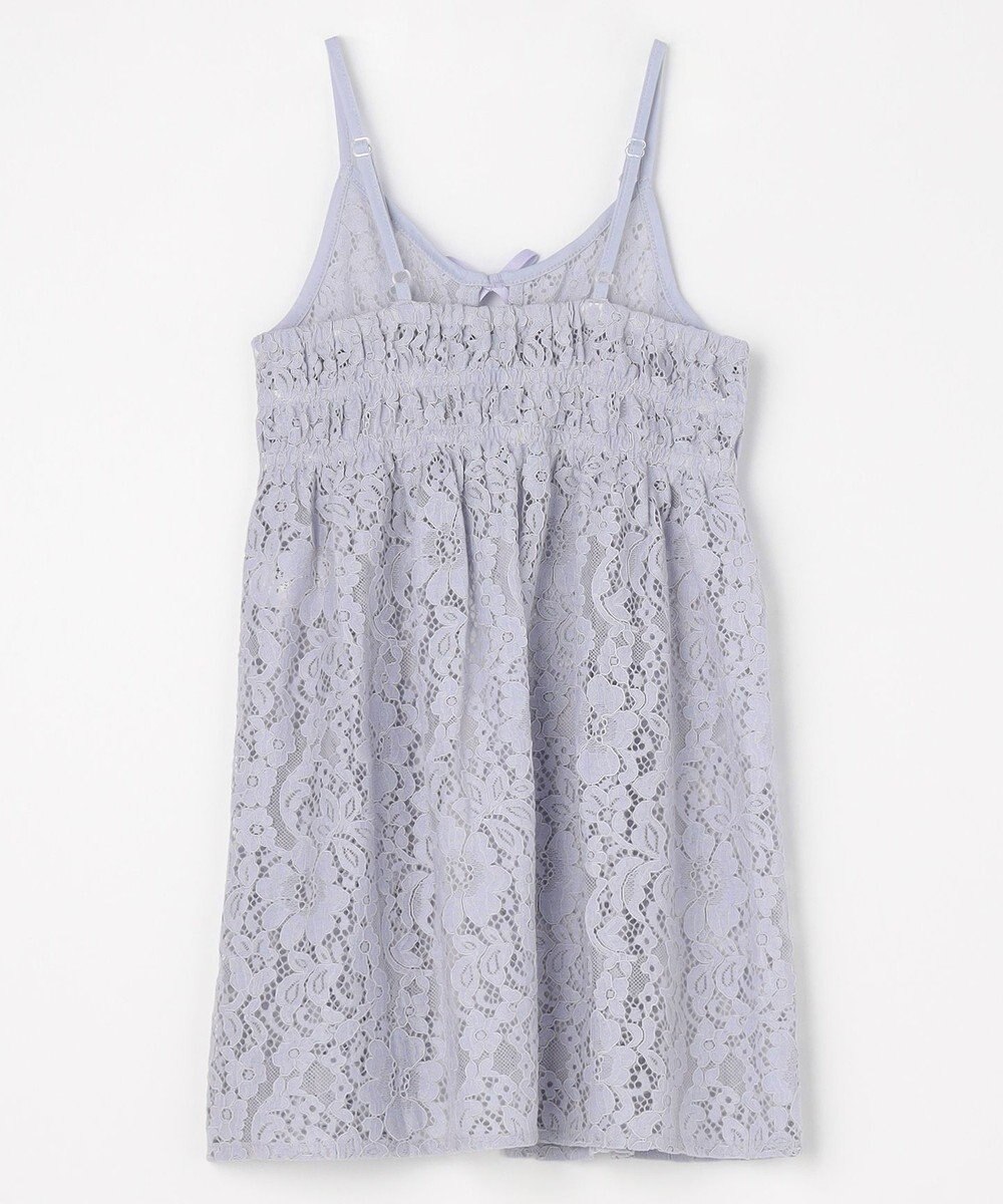 ANY KIDS 【2点セット】Tシャツ×レース キャミソールチュニック 