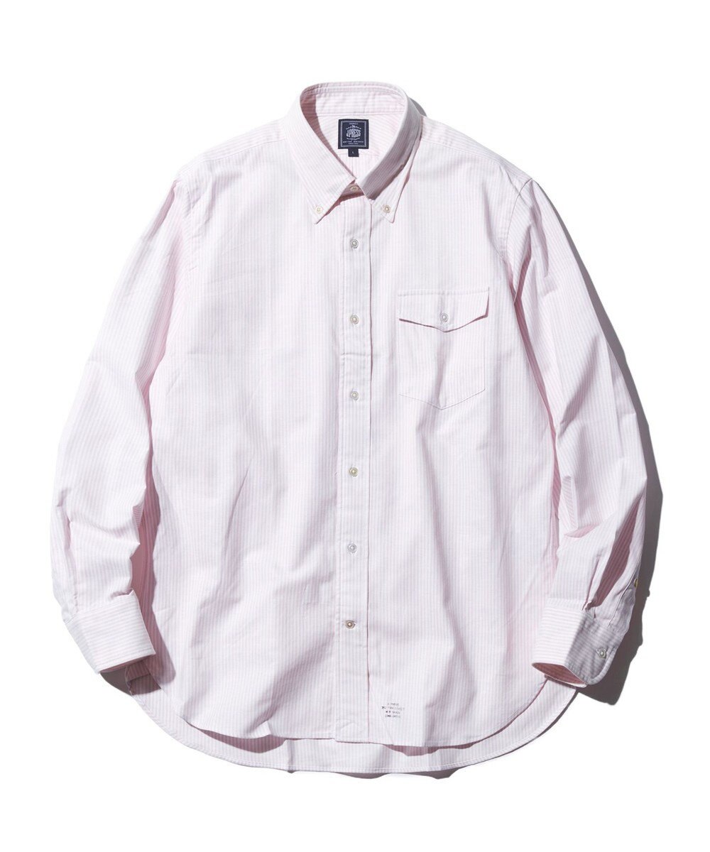 J.PRESS MEN 【定番 / 不変の品格】アービング キャンディーストライプ シャツ / ボタンダウン 