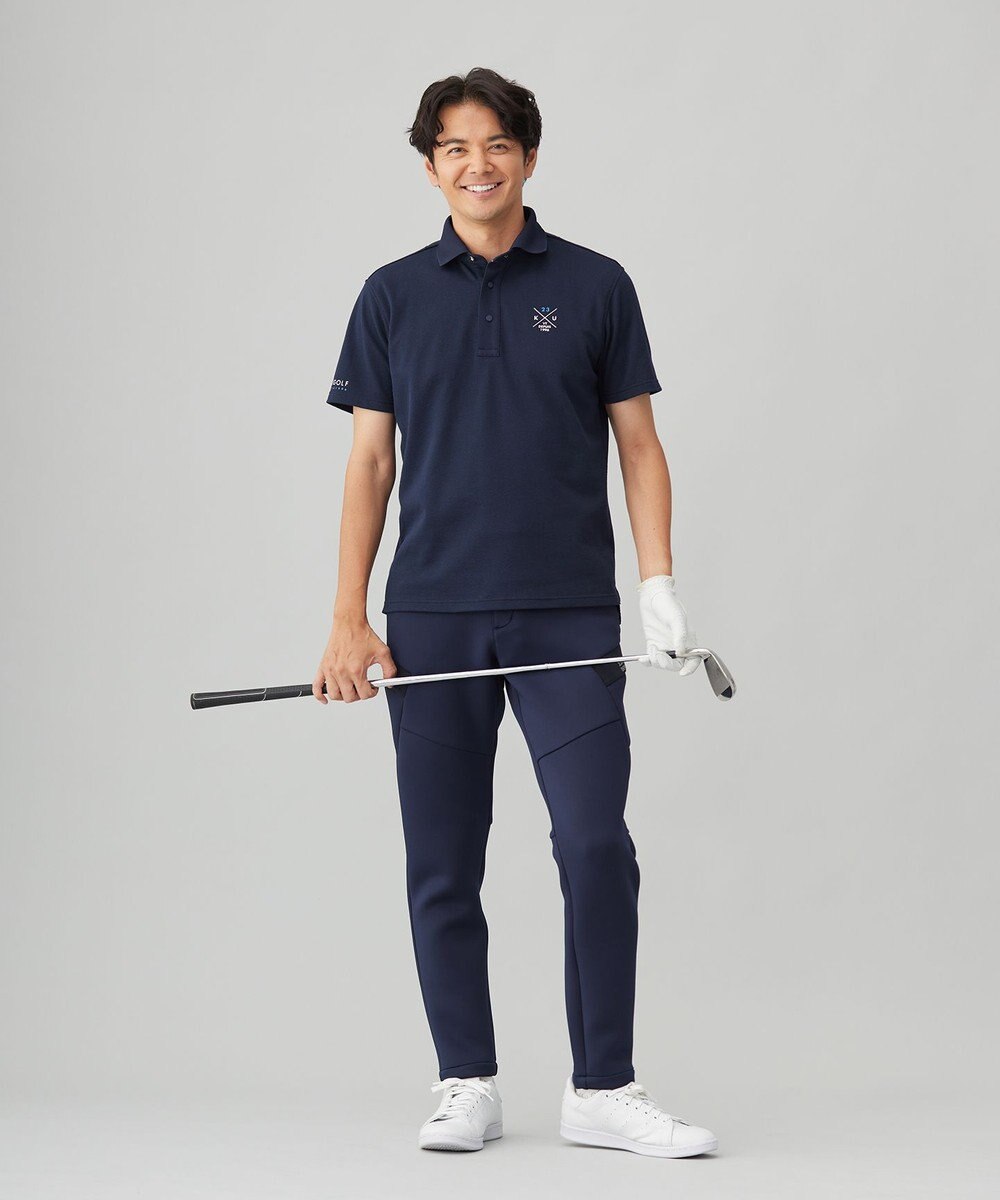 23区GOLF 【MEN】【ストレッチ】ダンボールニットパンツ 