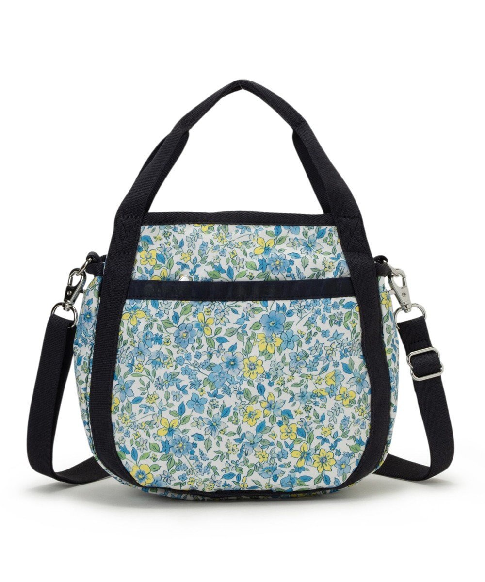 LeSportsac SMALL JENNI/タペストリーフラワーブルー 