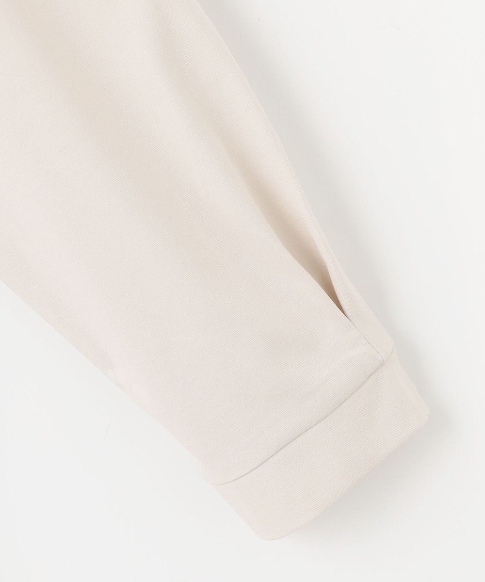 J.PRESS LADIES L プレーティング シャツテール ロングスリーブ Tシャツ 