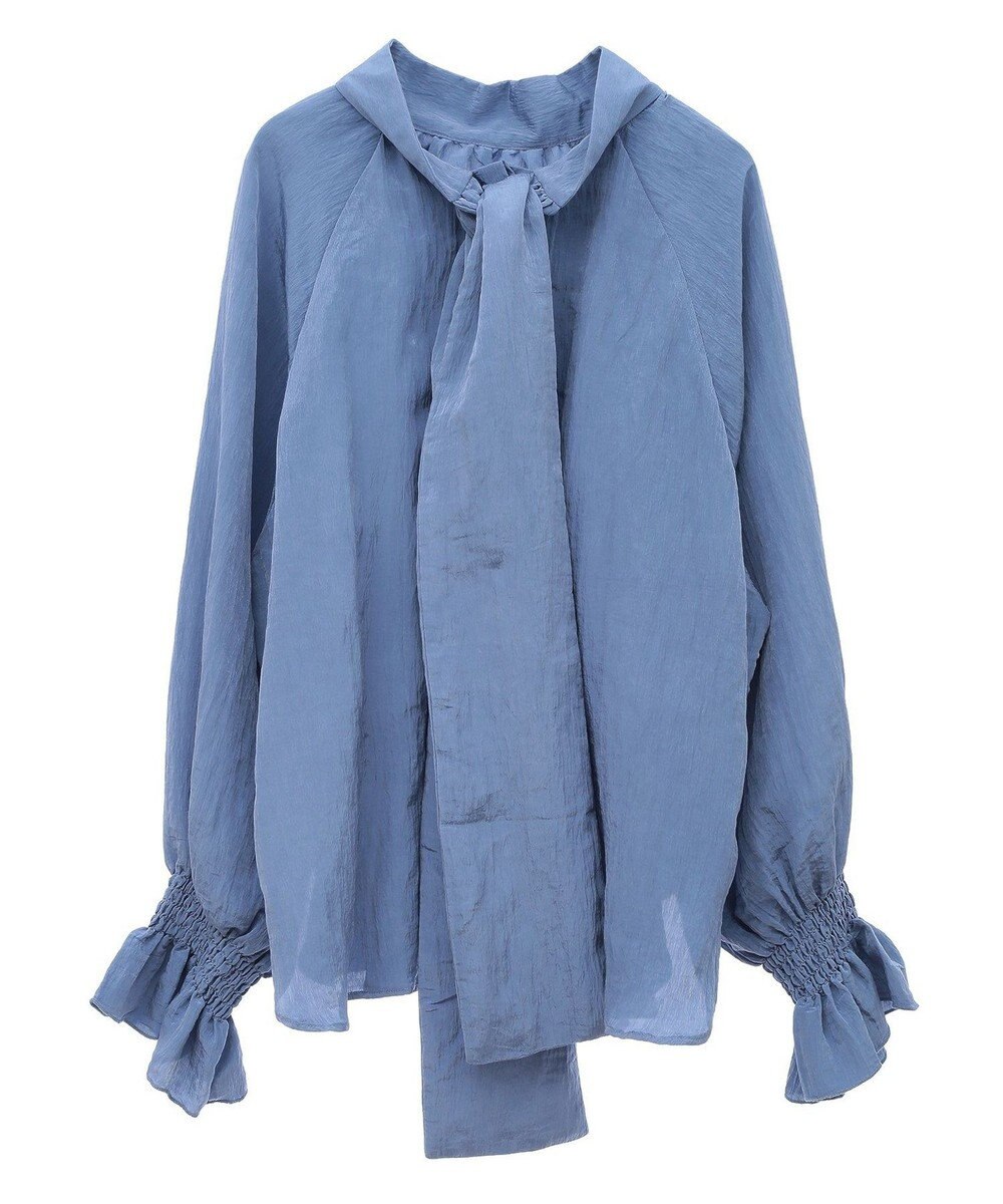 Green Parks ボウタイリボンブラウス 