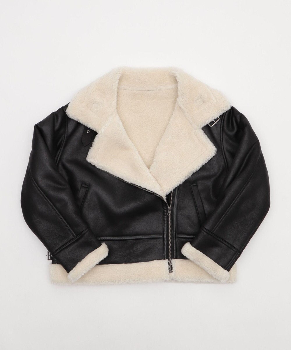 WEGO 【25年秋冬新作】フェイクムートンボアジャケット 