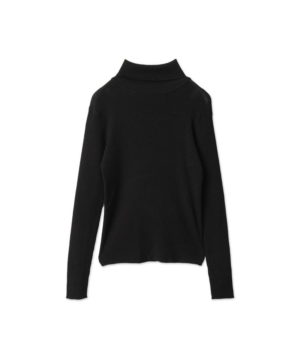 WEGO 【手洗い可】タートルネックニット 