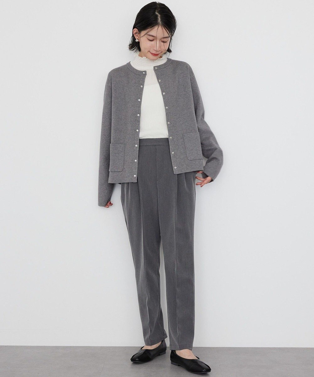 AMERICAN HOLIC バイパチクルーネックニットカーディガン 