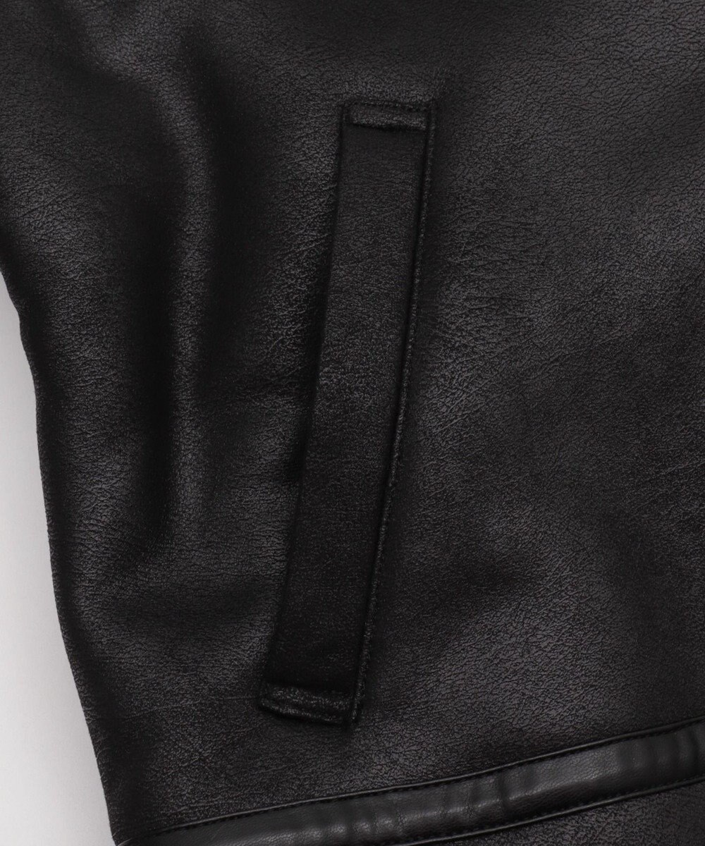 WEGO 【25年秋冬新作】フェイクムートンボアジャケット 