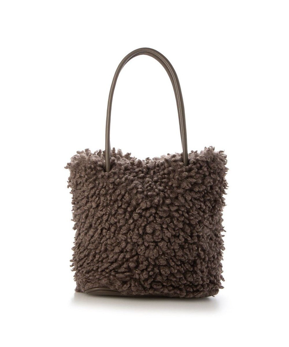 UNBILLION カシュカシュ cachecache / フェイクムートンハトメトートバッグ 