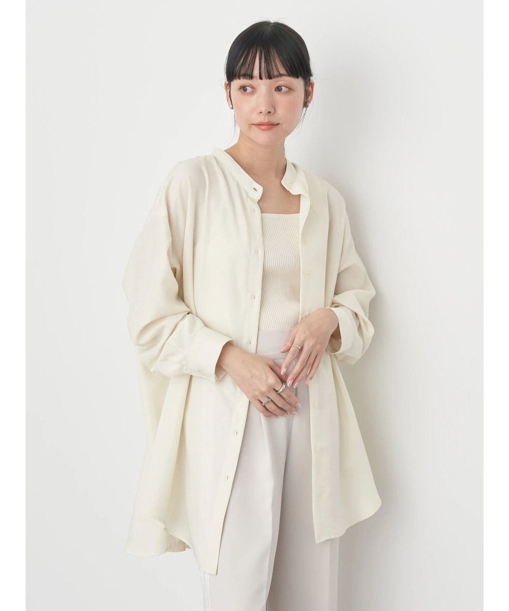 earth music&ecology バックデザインシャツ 