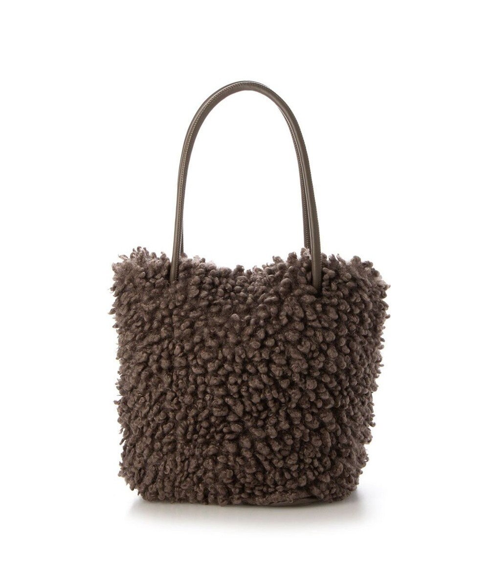 UNBILLION カシュカシュ cachecache / フェイクムートンハトメトートバッグ 