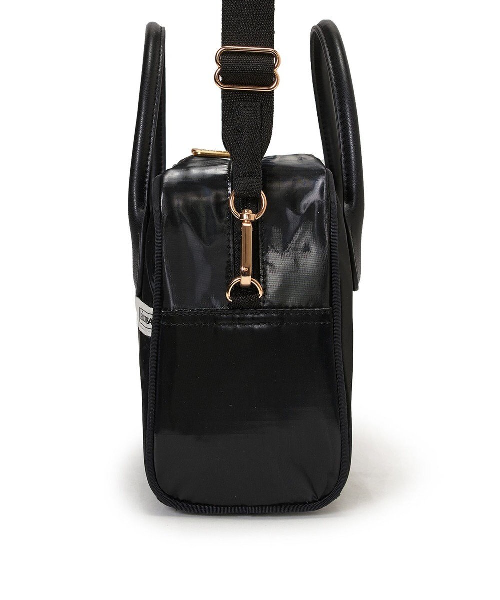 LeSportsac SQUARE TH CROSSBODY/アップタウンブラックシャイン/ブラック2 