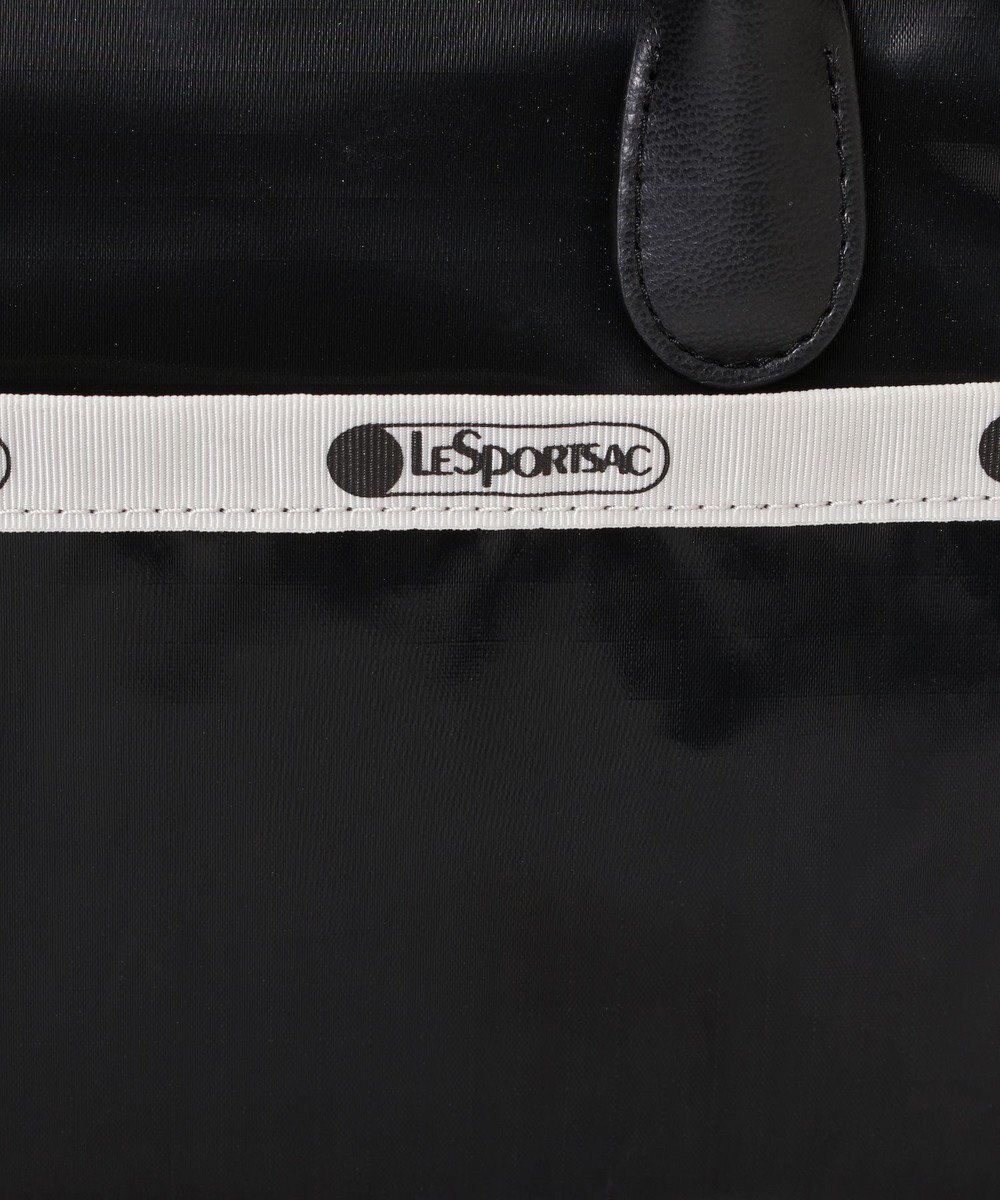 LeSportsac SQUARE TH CROSSBODY/アップタウンブラックシャイン/ブラック2 