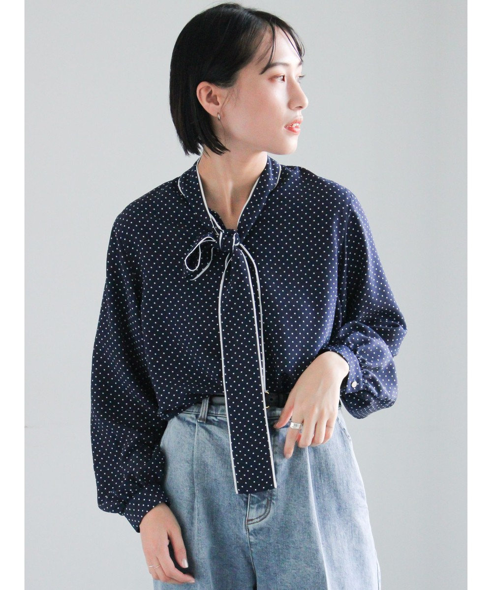 Te chichi パターンアソートボウタイブラウス《2026 spring catalog item》 