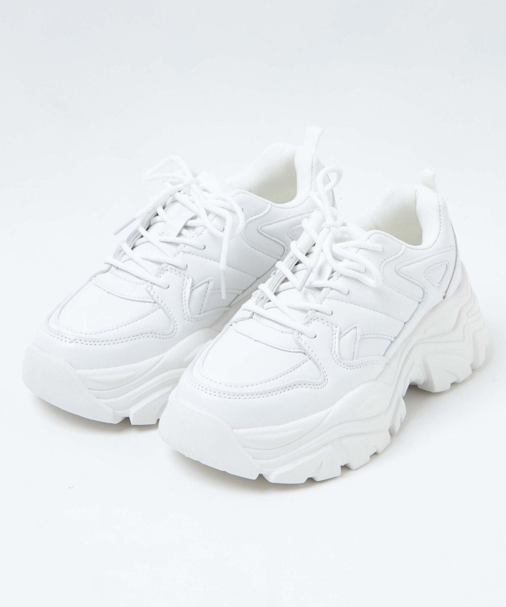 WEGO 厚底ダッドスニーカー 