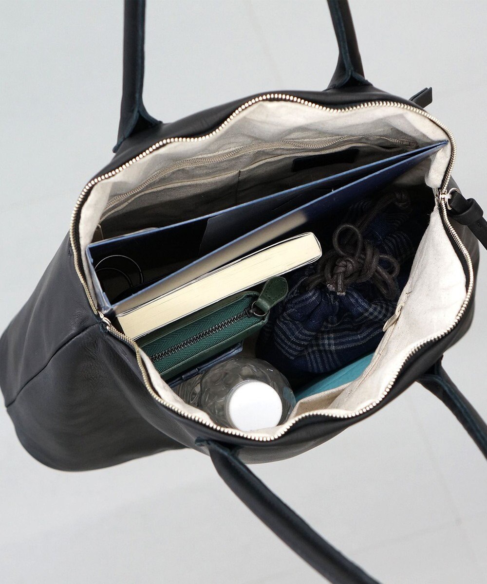 FOLNA RD ソフトレザーブガッティボストンバッグL-SIZE 