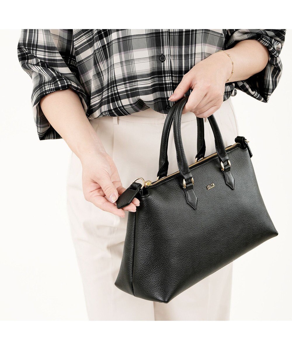 IBIZA アクセソリオ　牛革　2WAYバッグ 