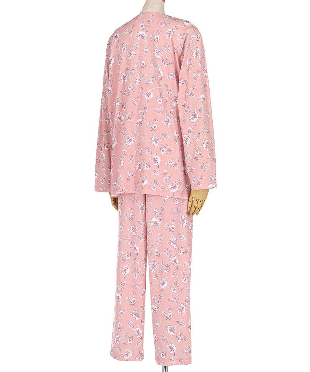 Wing ウイング スリープ パジャマ 長袖 長ズボン 綿レーヨン天竺素材 レディース EP8022 ウイング／ワコール 