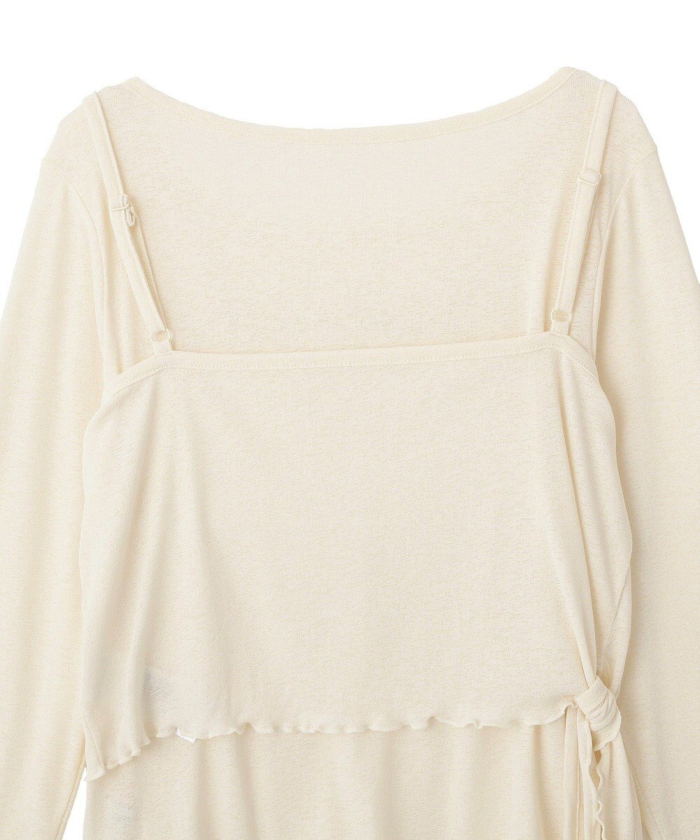 earth music&ecology 【SET2点】ツイストキャミレイヤードカットソー 