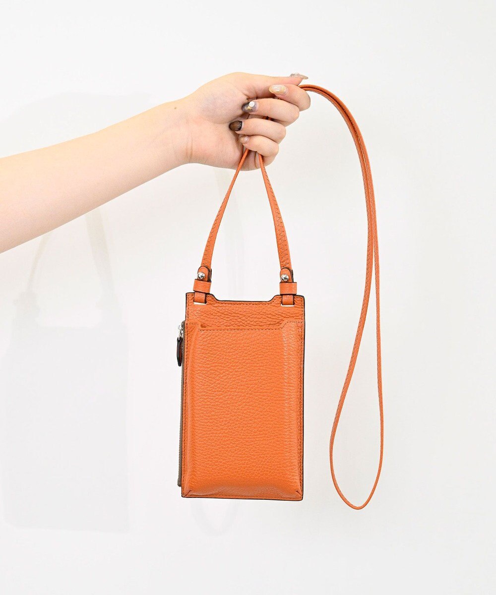Atelier nuu 本革 スマホショルダー 