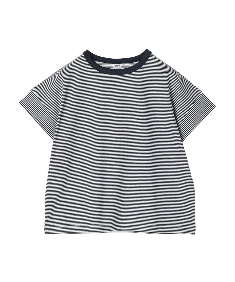 AMERICAN HOLIC 接触冷感ショートスリーブカットプルオーバー 