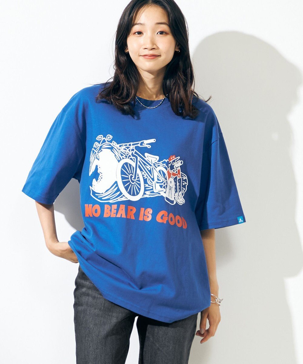 SHARE PARK MENS 【UNISEX】UVカット アートコラボTシャツ〈BEAR〉 