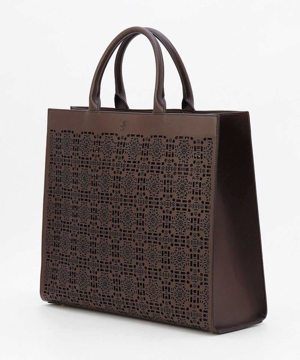 自由区 パンチングレース トート 