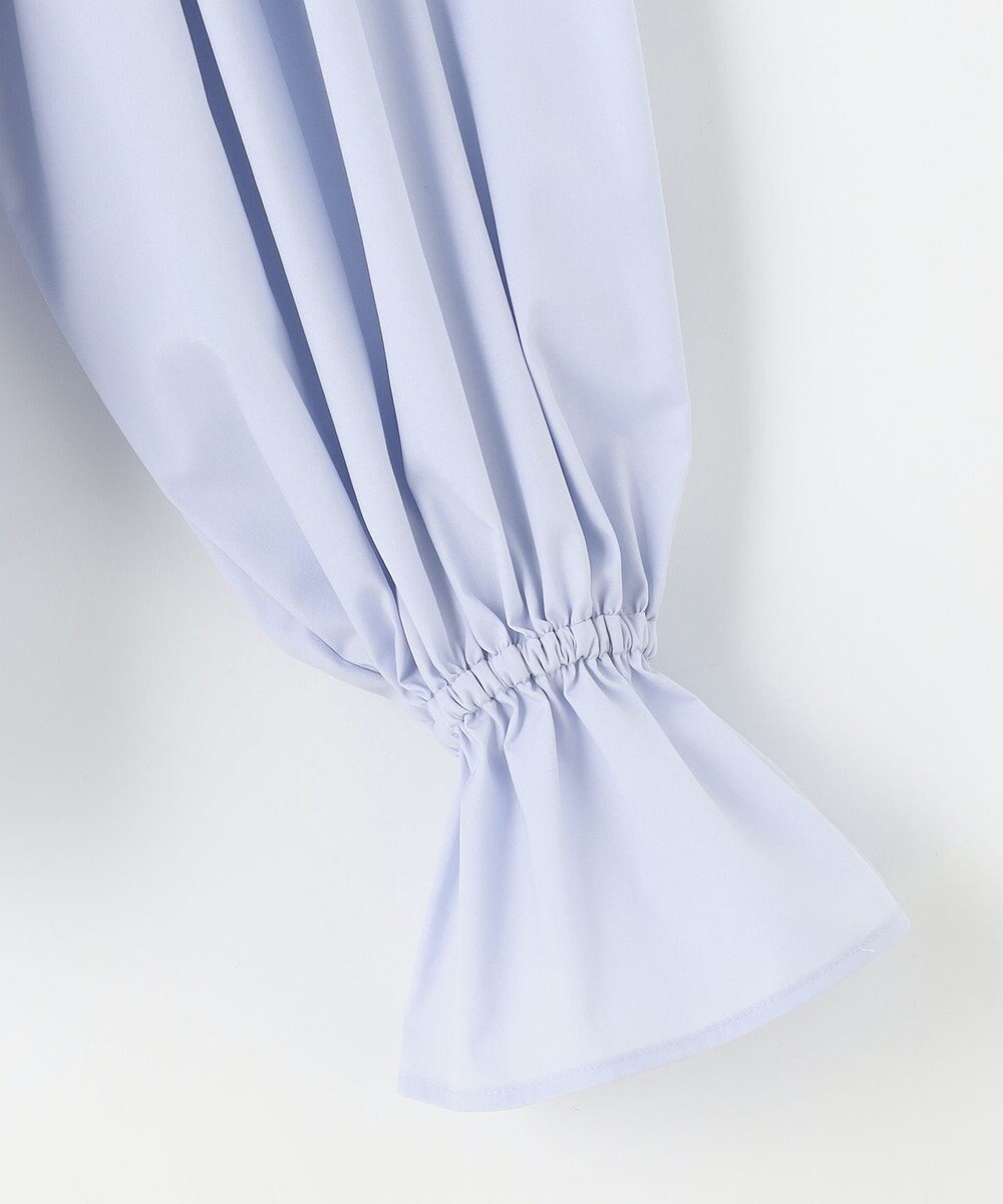 #Newans 【洗濯機可能/シワになりにくい】〈春名亜美さんコラボ〉ショルダーフリルブラウス 