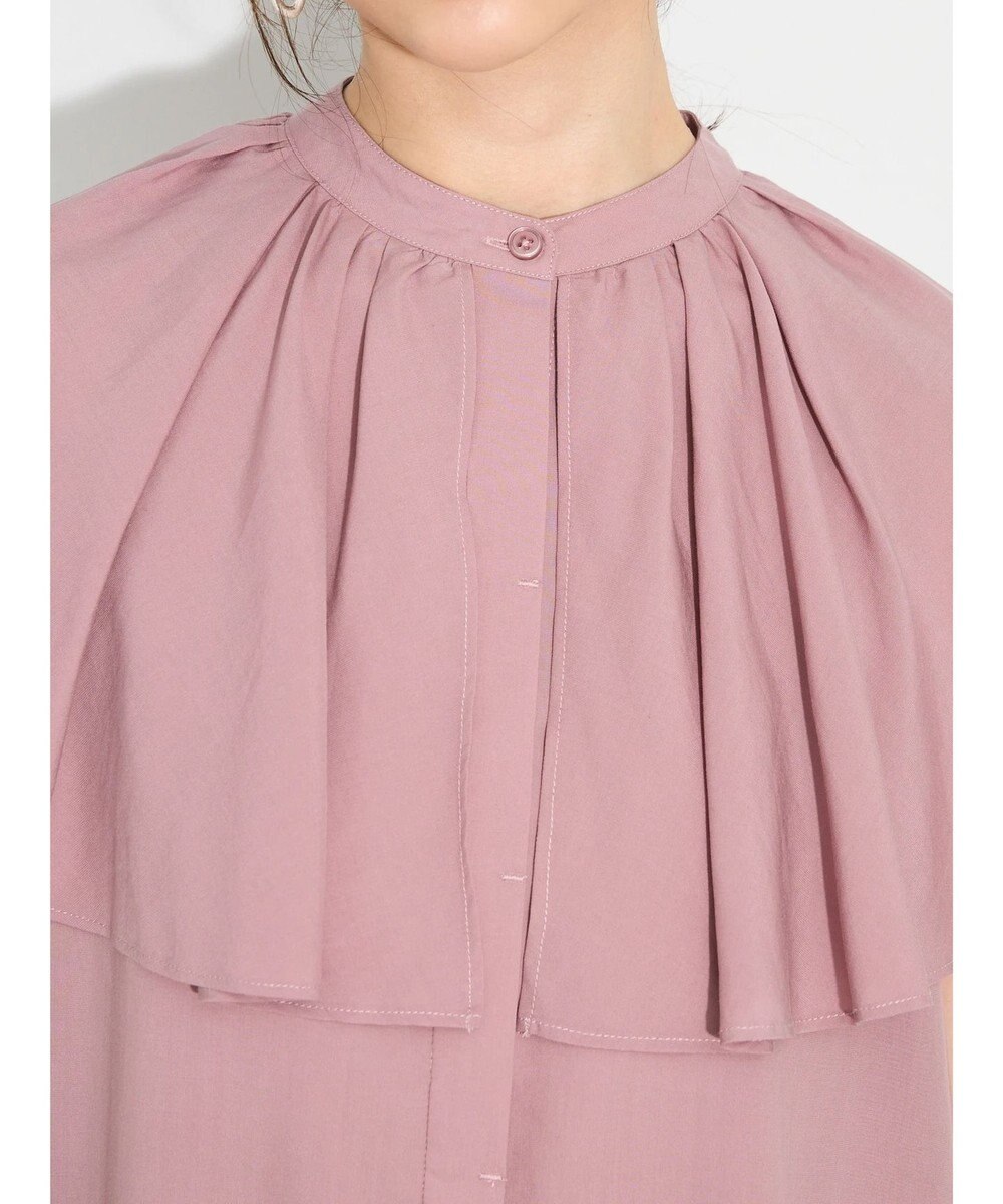 Green Parks ビックカラーナローブラウス 