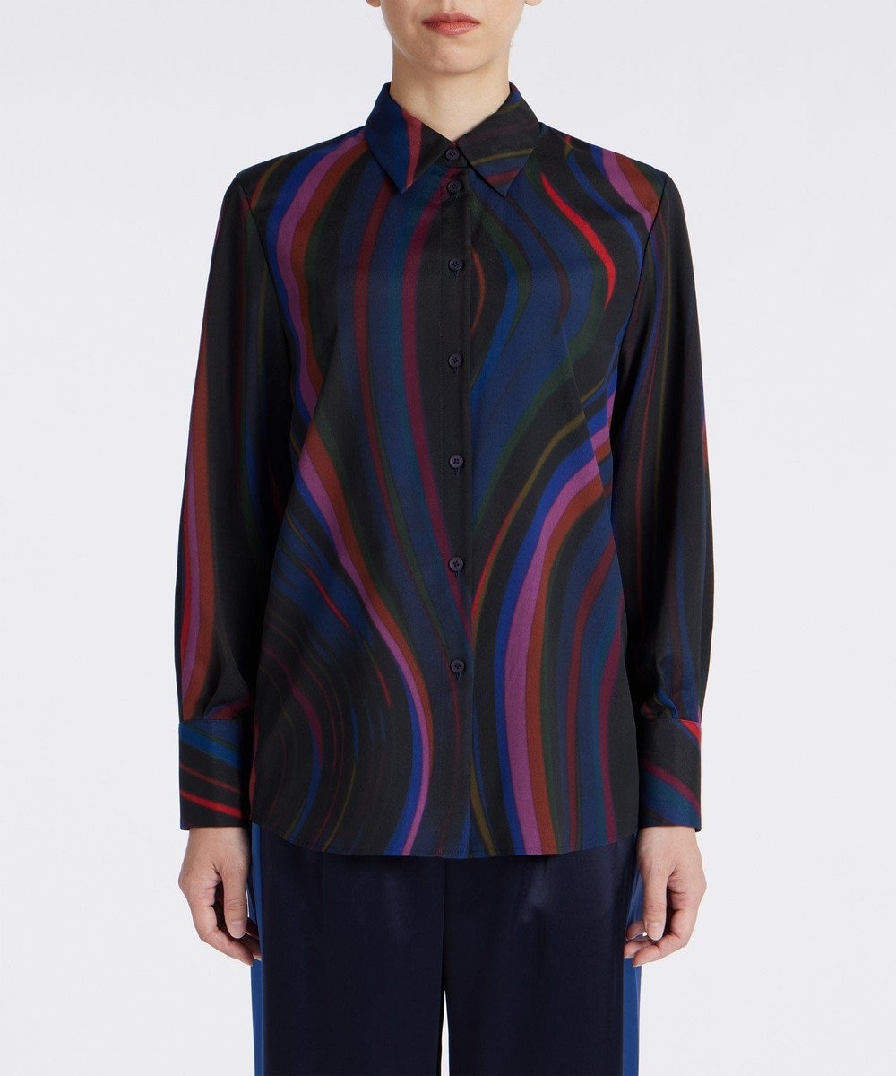 Paul Smith New Swirl シャツ ネイビー