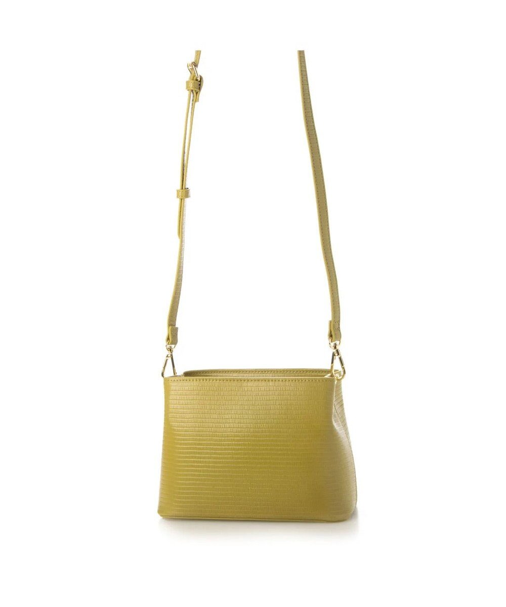 UNBILLION cachecache スパイラルエコファーハンドルスクエアミニショルダー 