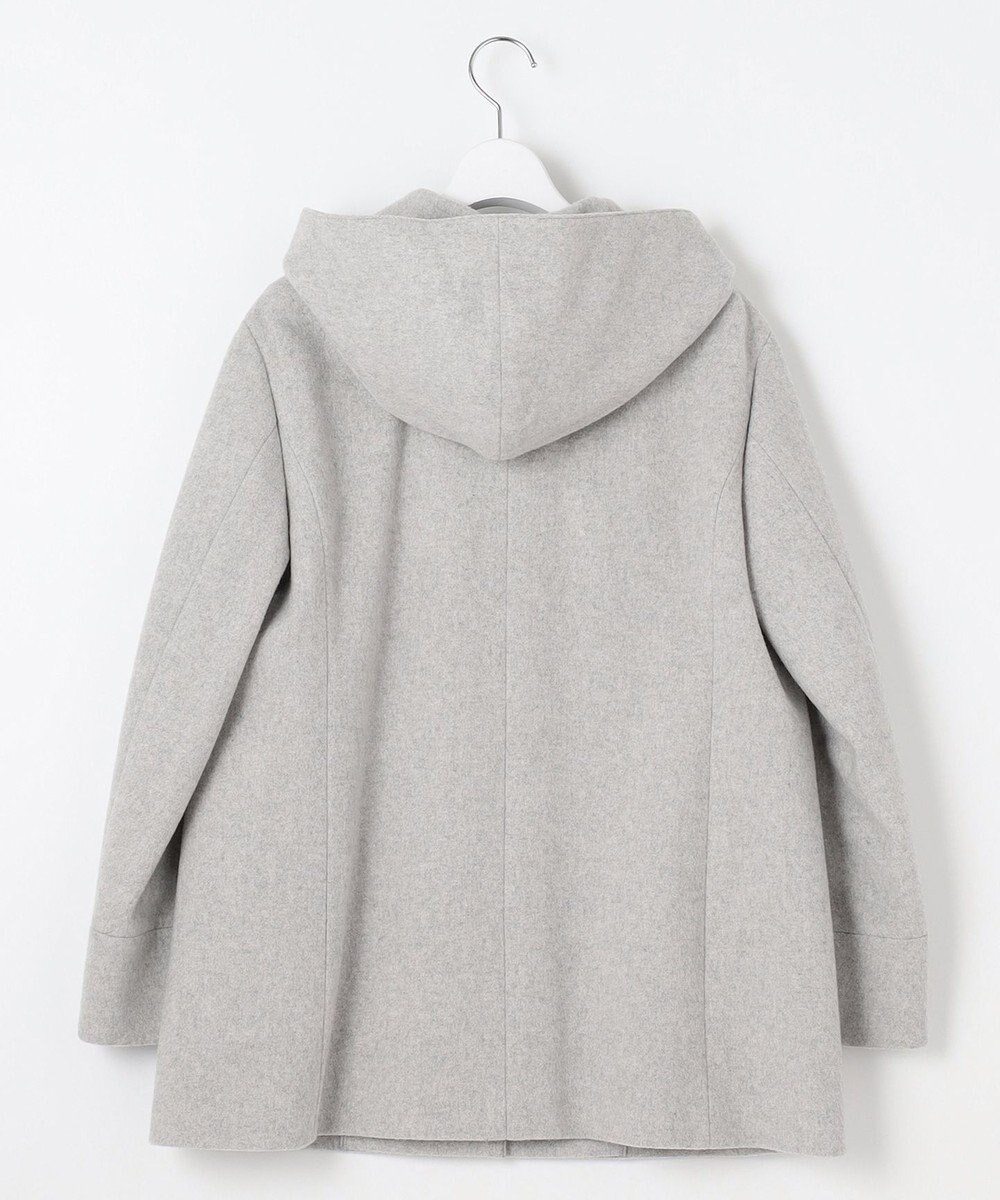 J.PRESS LADIES ショートビーバー フーデッド コート 