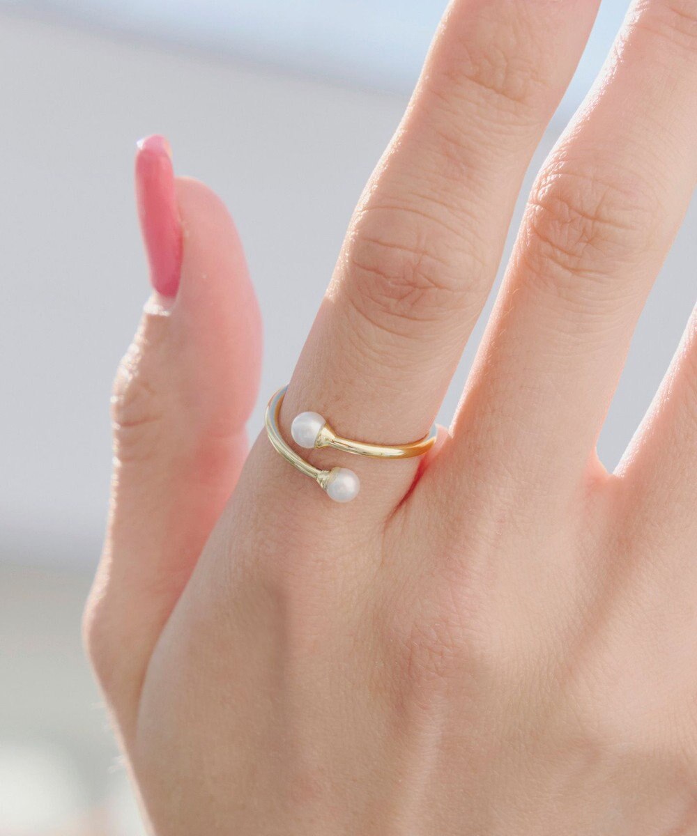 Tiaclasse パールロールリング 