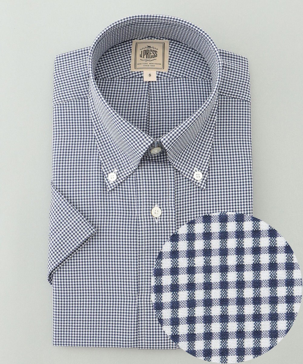 J.PRESS MEN 【新素材 / 高通気性 / 軽量 / イージーケア / 撥水】【BEAT HEAT SYSTEM】半袖シャツ / B.D. 