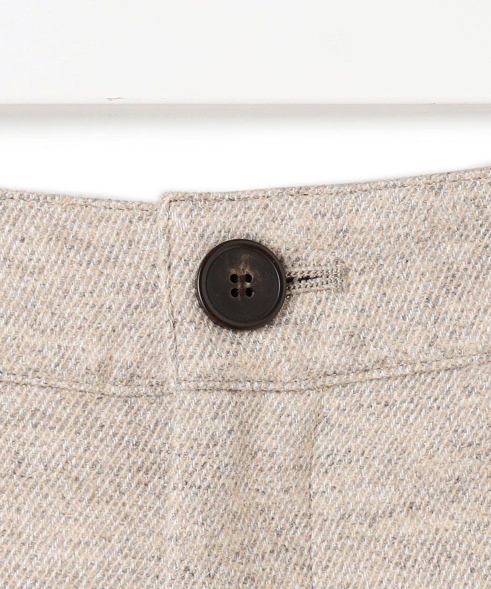 23区 L ラメミックスツイード クロップド パンツ 