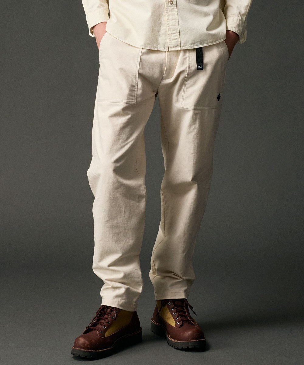 JOSEPH ABBOUD MOUNTAIN 【JAPANファブリック/ストレッチ】ストレッチライトモールスキンベイカー パンツ 