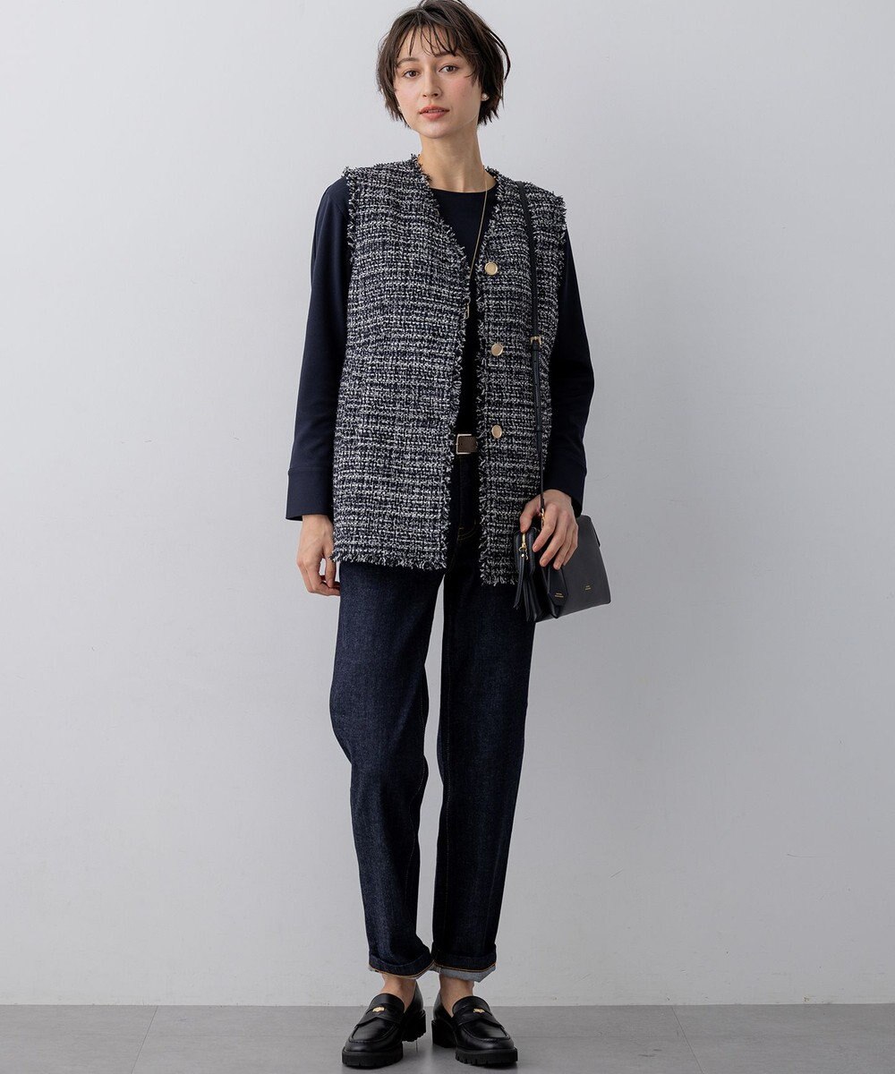 23区 【先行予約】バックボタン TEEブラウス 