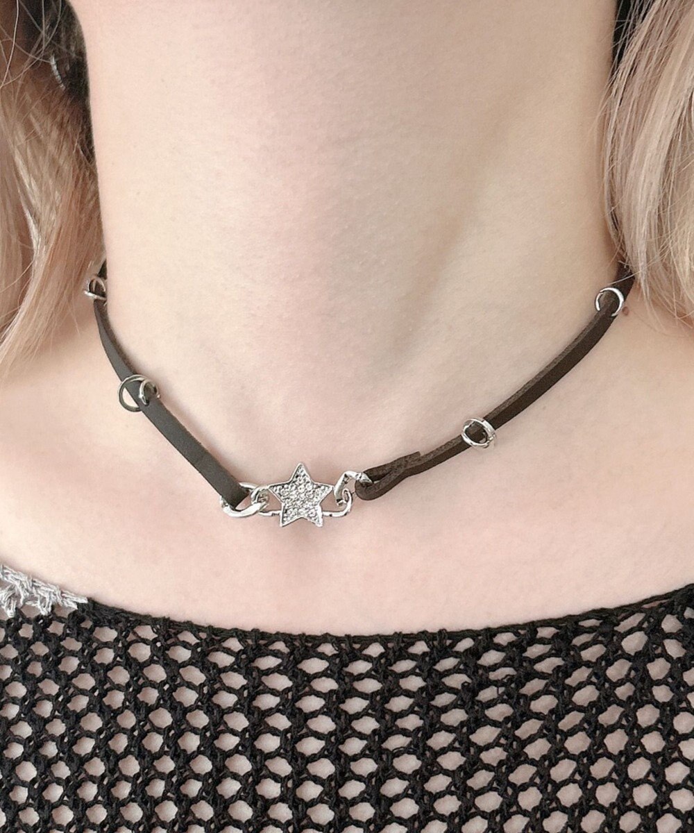 WEGO LキラモチーフPUチョーカー 