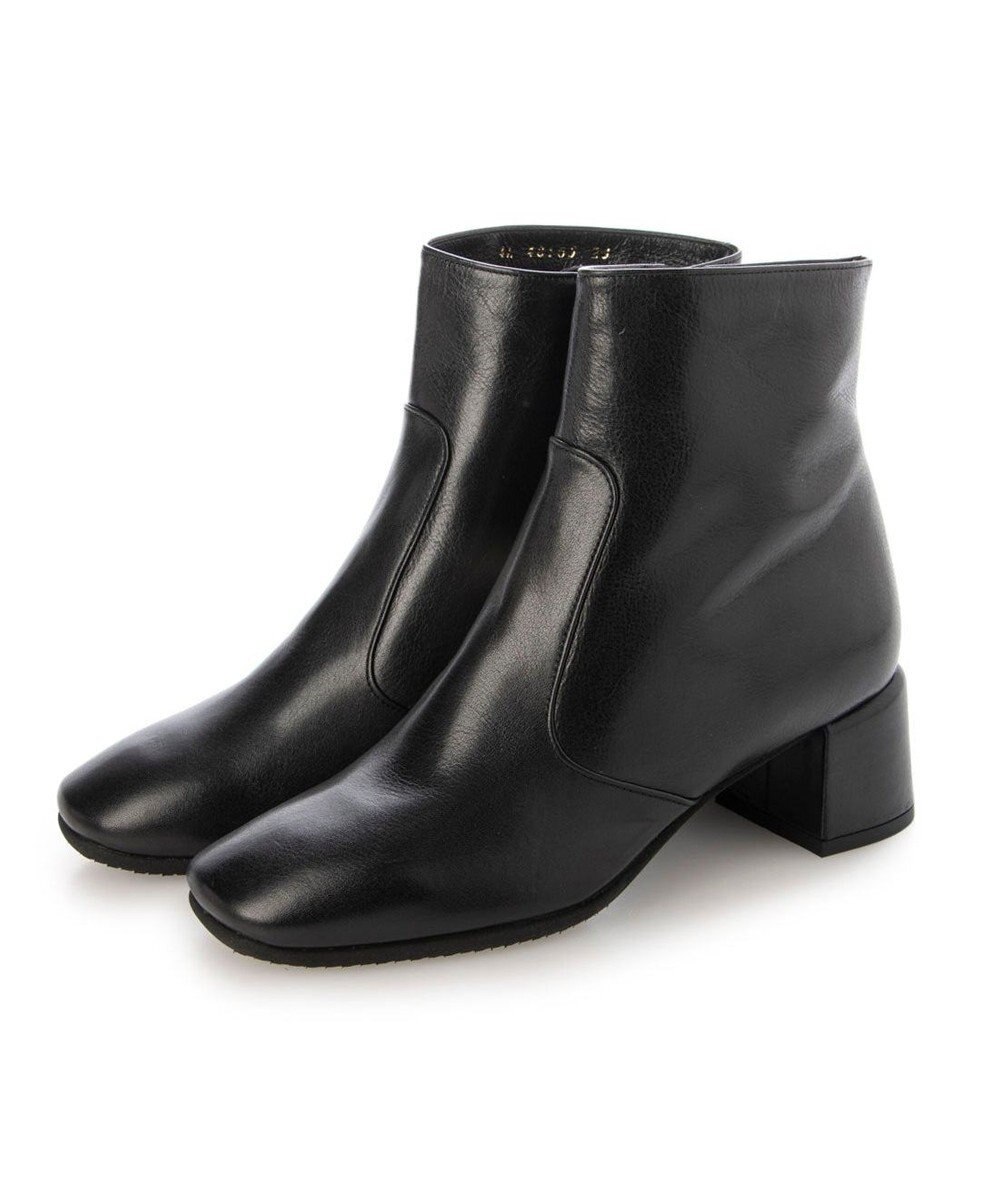 MODE ET JACOMO <D'ICI>スクエアトゥショートブーツ 