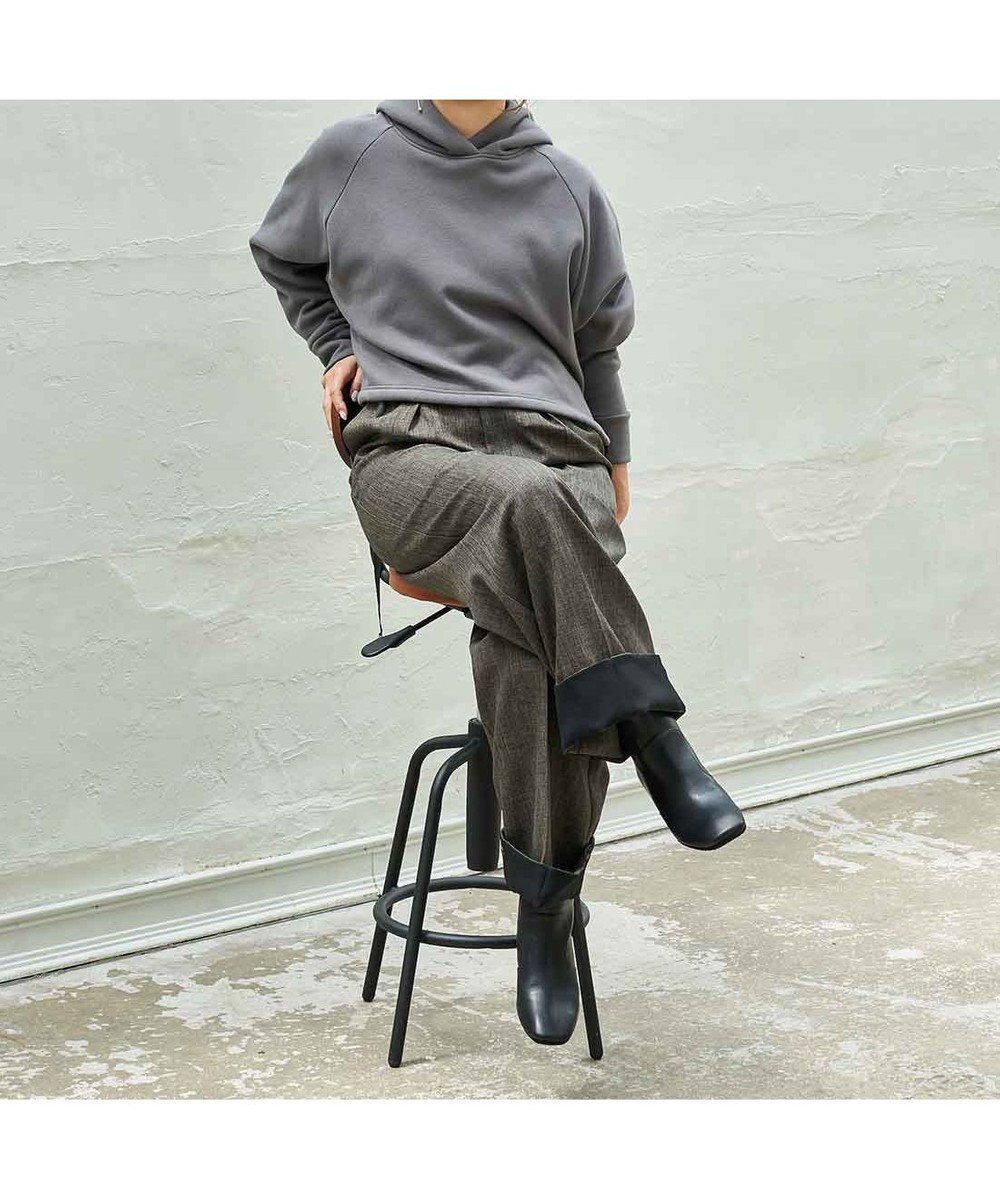 MODE ET JACOMO <D'ICI>スクエアトゥショートブーツ 