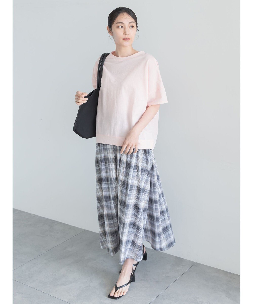 Te chichi チェックギャザースカート 