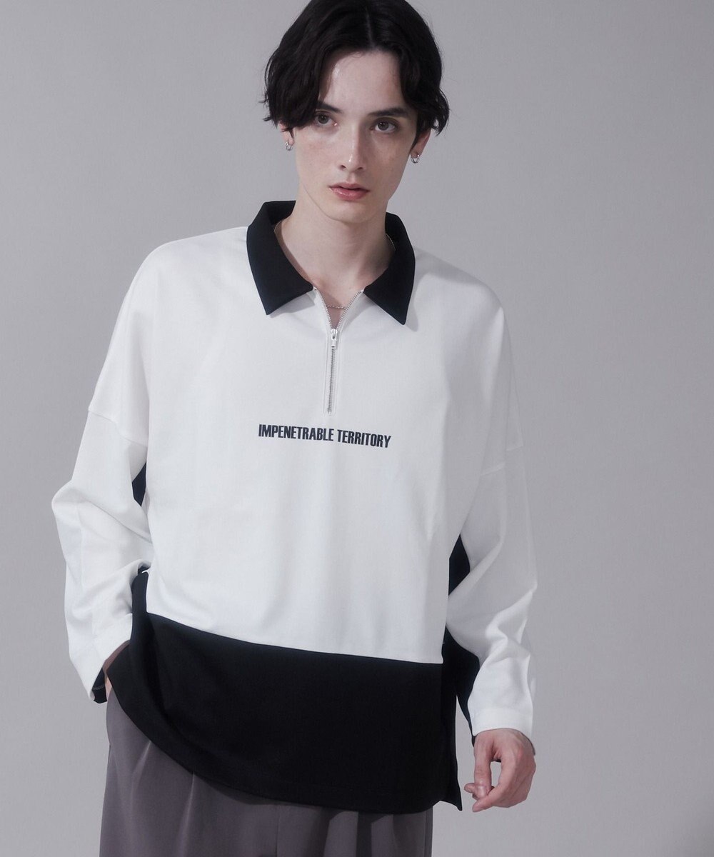 WEGO ドルマンポンチハーフZIPT（LS） 