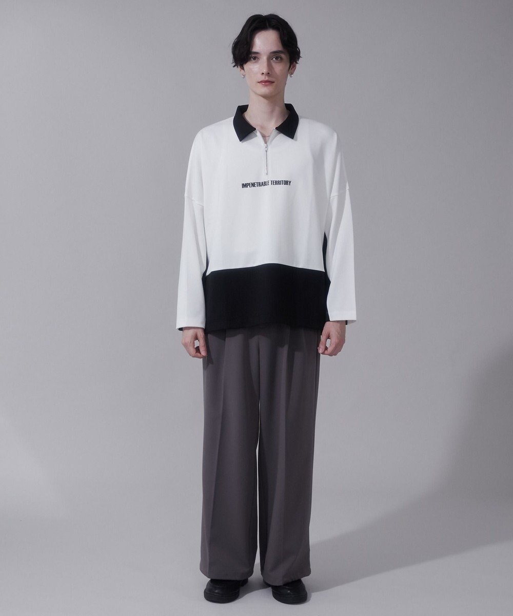 WEGO ドルマンポンチハーフZIPT（LS） 