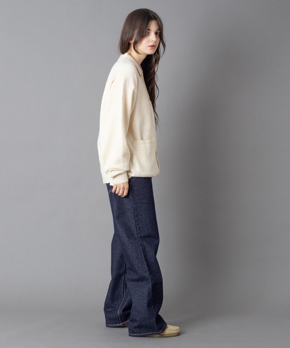 WEGO 【ユニセックス着用ITEM】ワンポイントニットシャツ（LS） 