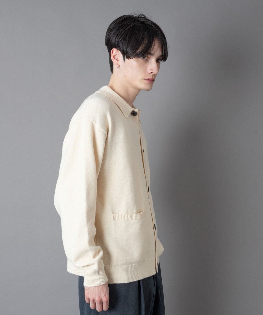 WEGO 【ユニセックス着用ITEM】ワンポイントニットシャツ（LS） 