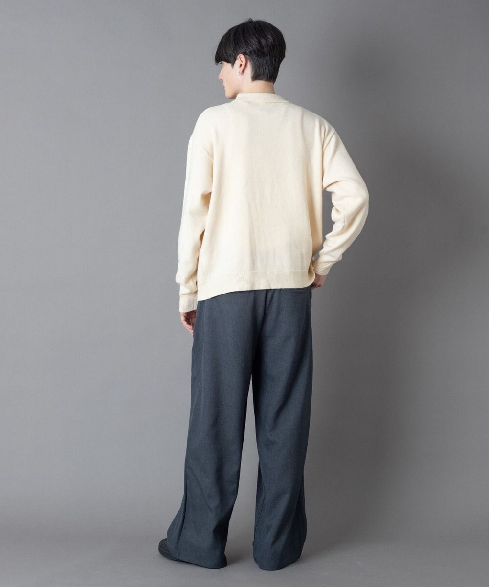 WEGO 【ユニセックス着用ITEM】ワンポイントニットシャツ（LS） 