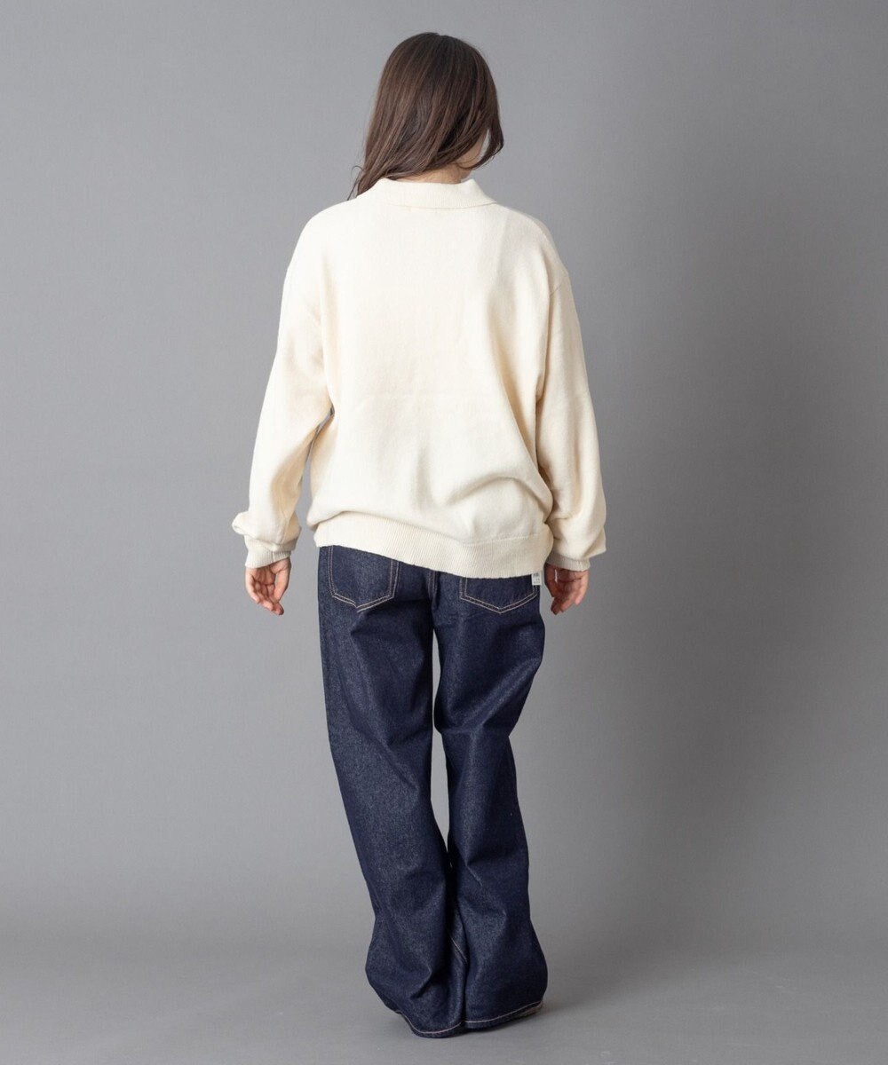 WEGO 【ユニセックス着用ITEM】ワンポイントニットシャツ（LS） 