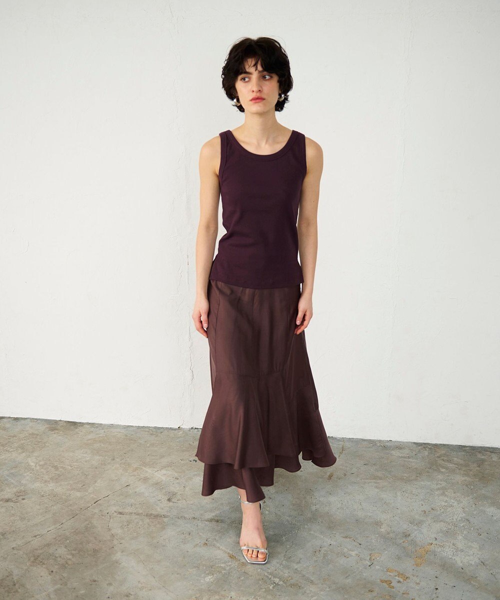 GRACE CONTINENTAL イレギュラーヘムスカート 