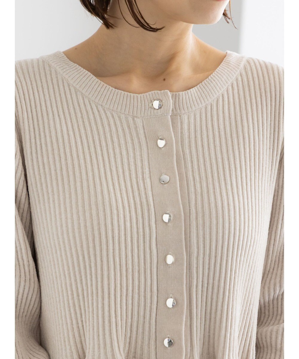 Te chichi モールペプラム2WAYニット 