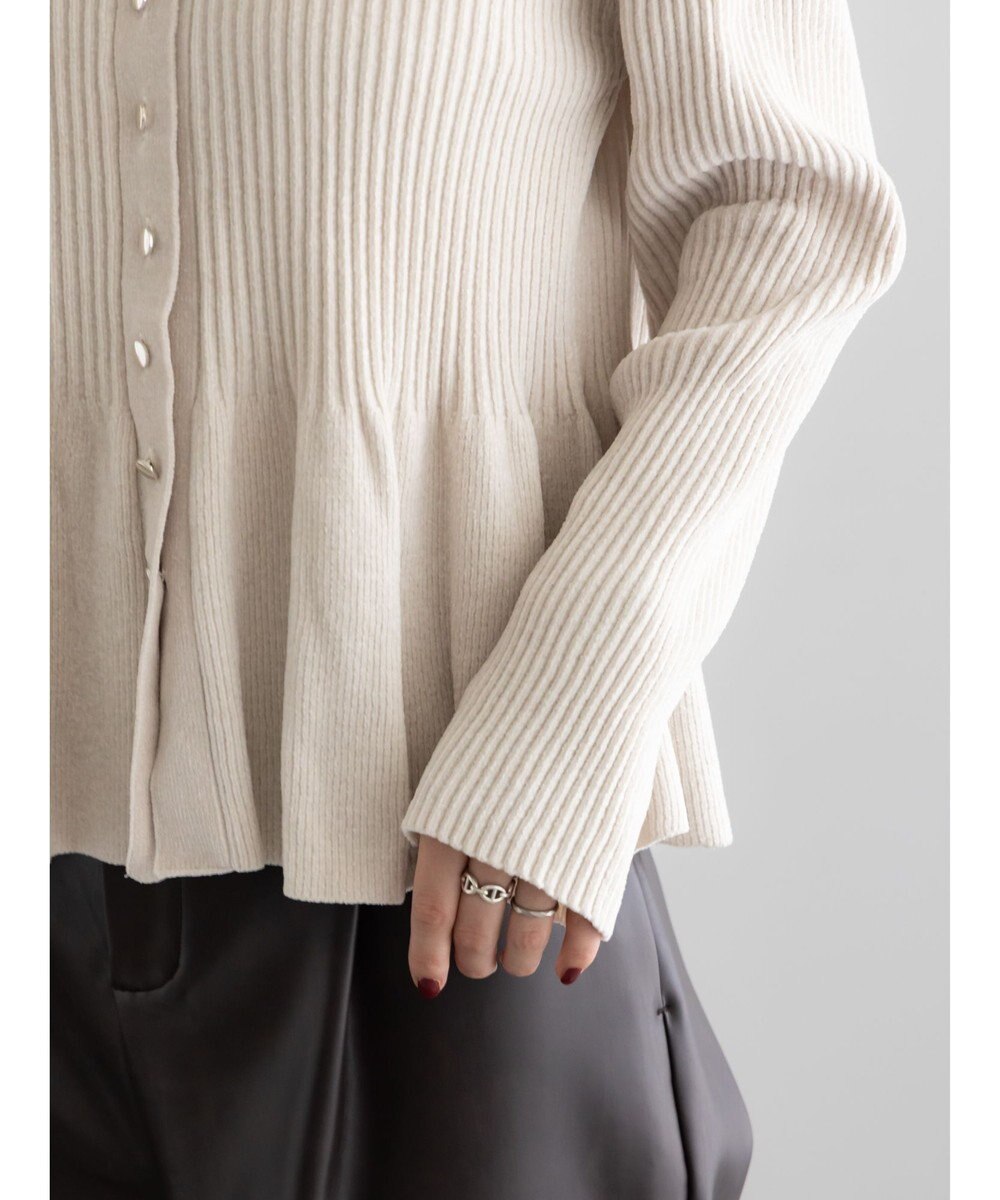 Te chichi モールペプラム2WAYニット 